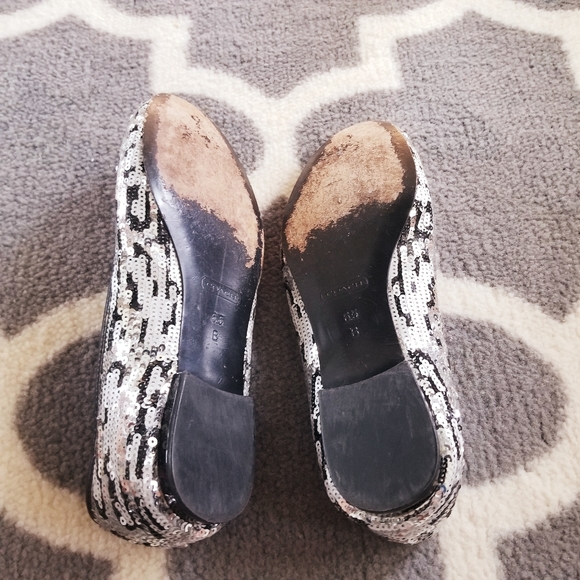Coach Sequin Ballet Flats - Picture 6 of 7